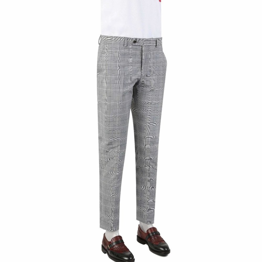 TWEEN Grey Striped Dress Pants